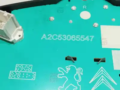 Second-hand car spare part dashboard for peugeot 207/207+ (wa_, wc_) 1.4 16v oem iam references a2c53190331   Second-hand car spare part dashboard for peugeot 207/207+ (wa_, wc_) 1.4 16v oem iam references a2c53190331