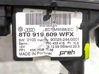 Автозапчастина б/у многофункційне управління для audi a4 b8 (8k2) 3.0 tdi quattro посилання на oem iam 8t0919609wfx   Автозапчастина б/у многофункційне управління для audi a4 b8 (8k2) 3.0 tdi quattro посилання на oem iam 8t0919609wfx