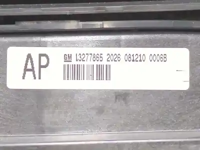 Автозапчастина б/у многофункційне управління для opel insignia a (g09) 2.0 cdti (68) посилання на oem iam 13277909 13277865  