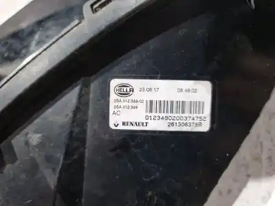 Second-hand car spare part front right headlight for renault megane iv fastback (b9a/m/n_) 1.6 tce 205 (b9mv) oem iam references 261306376r  