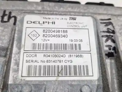 Автозапчастина б/у блок управління насосом трикального насоса для renault megane ii (bm0/1_, cm0/1_) 1.5 dci (bm02 bm13 bm2a cm02 cm13) посилання на oem iam 8200498188  