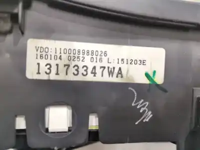 Pezzo di ricambio per auto di seconda mano pannello degli strumenti per opel corsa b (s93) 1.7 d (f08, f68, m68) riferimenti oem iam 13173347wa  