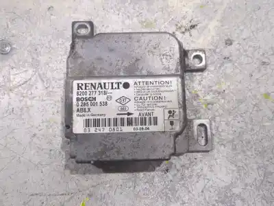Second-hand car spare part AIRBAG CONTROL UNIT for RENAULT CLIO II FASE II (B/CB0)  OEM IAM references 0285001538  