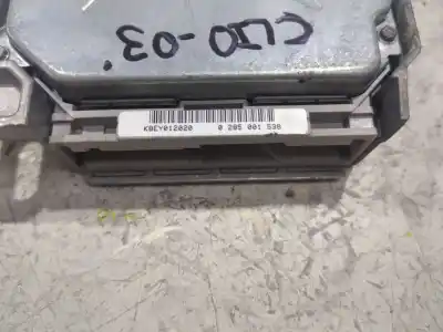 Автозапчастина б/у блок управління подушками безпеки для renault clio ii fase ii (b/cb0) 1.5 dci diesel 65 cv / 48 kw посилання на oem iam 0285001538  