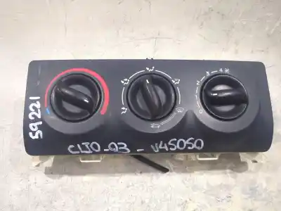 Peça sobressalente para automóvel em segunda mão COMANDO DE SOFAGEM (CHAUFFAGE / AR CONDICIONADO) por RENAULT CLIO II FASE II (B/CB0)  Referências OEM IAM 15344000  