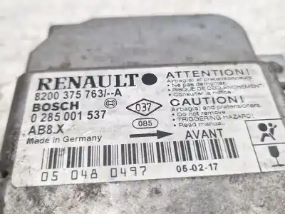Piesă de schimb auto la mâna a doua modul electrotic pentru renault clio ii fase ii (b/cb0) authentique referințe oem iam 8200375763   Piesă de schimb auto la mâna a doua modul electrotic pentru renault clio ii fase ii (b/cb0) authentique referințe oem iam 8200375763
