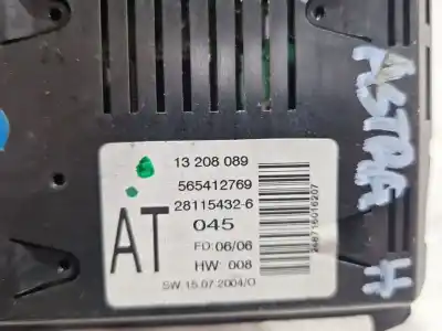 Peça sobressalente para automóvel em segunda mão display gps / multimídia por opel astra h (a04) 1.6 (l48) referências oem iam 13208089  