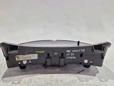 Piesă de schimb auto la mâna a doua ceas bord pentru opel corsa c (x01) 1.7 di (f08, f68) referințe oem iam 09166808fb  