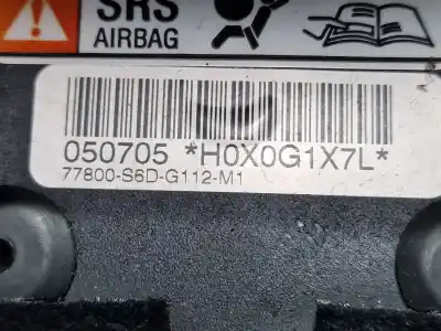 Peça sobressalente para automóvel em segunda mão airbag dianteiro esquerdo por honda civic vii hatchback (eu, ep, ev) 1.7 ctdi (ep4 eu9) referências oem iam 77800s6dg112m1  
