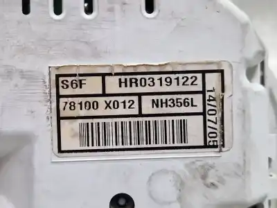 Peça sobressalente para automóvel em segunda mão quadrante por honda civic vii hatchback (eu, ep, ev) 1.7 ctdi (ep4 eu9) referências oem iam 78100x012   Peça sobressalente para automóvel em segunda mão quadrante por honda civic vii hatchback (eu, ep, ev) 1.7 ctdi (ep4 eu9) referências oem iam 78100x012