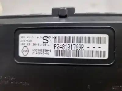 Автозапчасти б/у приборная доска за renault kangoo ii (f/kw0) (2008->) 1.5 dci (kw0a) ссылки oem iam p248101769r   Автозапчасти б/у приборная доска за renault kangoo ii (f/kw0) (2008->) 1.5 dci (kw0a) ссылки oem iam p248101769r