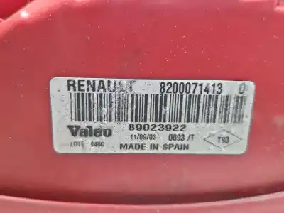 Автозапчасти б/у левый задний фонарь за renault clio ii fase i (b/cb0) (1998->) 1.5 dci (b/cb03) ссылки oem iam 8200071413  