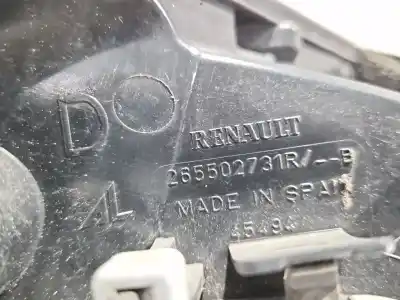 Автозапчастина б/у правий ліхтар для renault captur i (j5_, h5_) 1.5 dci 90 посилання на oem iam 265502731r  