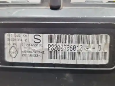 Автозапчасти б/у приборная доска за renault kangoo ii (f/kw0) 1.5 dci 62kw ссылки oem iam p8200796010d  