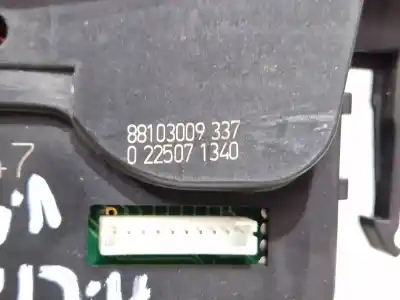 Peça sobressalente para automóvel em segunda mão comutador de limpa vidros por renault clio iii 1.5 dci diesel fap referências oem iam 88103009337  