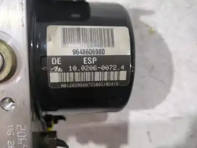 Peça sobressalente para automóvel em segunda mão abs por citroen c5 i (dc_) 3.0 v6 (dcxfxc dcxfxf) referências oem iam 9648606980  