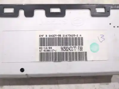 Peça sobressalente para automóvel em segunda mão display gps / multimídia por citroen c5 i (dc_) 3.0 v6 (dcxfxc dcxfxf) referências oem iam 9650243177  