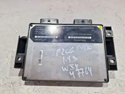 İkinci el araba yedek parçası enjeksiyon pompa kontrol ünitesi için peugeot 206 fastback (2a/c) 1.9 d oem iam referansları 9639587680  