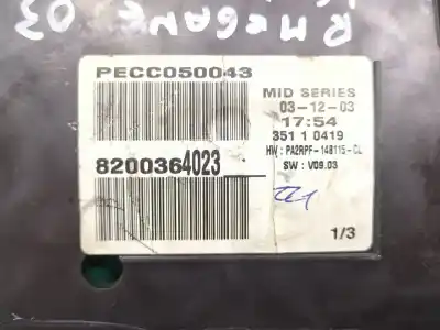 Автозапчастина б/у панель інструментів для renault megane ii (bm0/1_, cm0/1_) 1.6 16v (bm0c cm0c) посилання на oem iam 35110419  