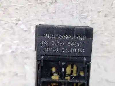 Peça sobressalente para automóvel em segunda mão interruptor de resistência térmica traseira por rover streetwise fastback 1.4 referências oem iam 03035383a  