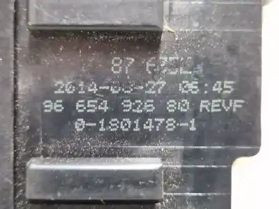 Автозапчасти б/у блок реле/предохранителей за citroen c4 berlina (08.2010->) 1.6 collection [1.6 ltr. - 84 kw e-hdi fap] ссылки oem iam 9665492680  