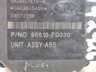 Second-hand car spare part abs for kia rio (bc) 1.3 rs paket s berlina oem iam references 95610fd330  