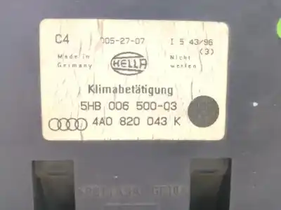 Peça sobressalente para automóvel em segunda mão comando de sofagem (chauffage / ar condicionado) por audi a4 b5 (8d2) 2.6 referências oem iam 5hb00650003  