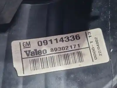 İkinci el araba yedek parçası sol kuyruk lambasi için opel corsa c (x01) 1.2 (f08, f68) oem iam referansları 09114336  
