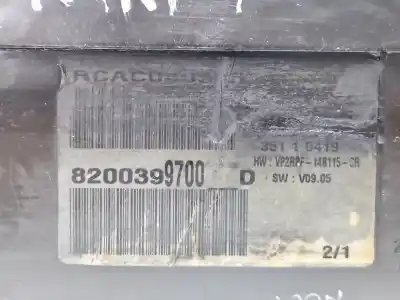 Pezzo di ricambio per auto di seconda mano pannello degli strumenti per renault megane ii (bm0/1_, cm0/1_) 1.5 dci (bm1e cm1e) riferimenti oem iam 8200399700d  