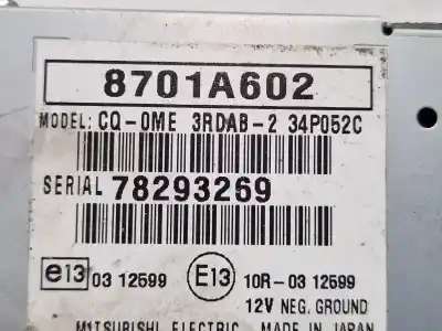 Gebrauchtes Autoersatzteil elektronisches modul zum mitsubishi mirage / space star vi fastback (a0_a) 1.2 (a03a) oem-iam-referenzen 8701a602  