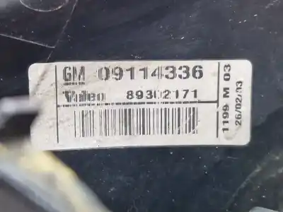 İkinci el araba yedek parçası sol kuyruk lambasi için opel corsa c (x01) 1.2 (f08, f68) oem iam referansları 09114336  