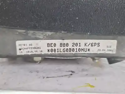 Автозапчасти б/у передняя левая подушка безопасности за audi a4 b6 (8e2) 2.5 tdi quattro ссылки oem iam 8e0880201k  