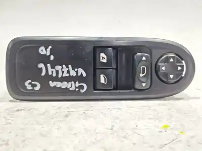 Peça sobressalente para automóvel em segunda mão BOTÃO / INTERRUPTOR ELEVADOR VIDRO DIANTEIRO ESQUERDO por CITROEN C3 II (SC_)  Referências OEM IAM 96637530XT  