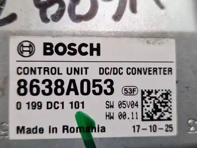 Pezzo di ricambio per auto di seconda mano modulo elettronico per mitsubishi mirage / space star vi fastback (a0_a) 1.2 (a03a) riferimenti oem iam 8638a053  