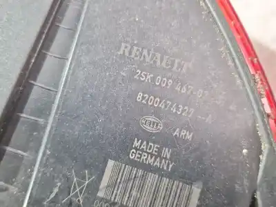 Автозапчасти б/у правый задний фонарь за renault megane ii (bm0/1_, cm0/1_) 1.4 16v (bm0b cm0b) ссылки oem iam 8200474327a  