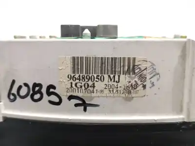 Peça sobressalente para automóvel em segunda mão quadrante por daewoo lanos (klat) 1.5 referências oem iam 96489050mj  