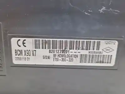 Peça sobressalente para automóvel em segunda mão módulo eletrônico por dacia duster (hs_) 1.5 dci (hsmc) referências oem iam 8201279201  