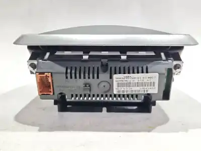Pièce détachée automobile d'occasion écran multifonctions pour peugeot 207/207+ (wa_, wc_) 1.6 hdi références oem iam 9663205580  