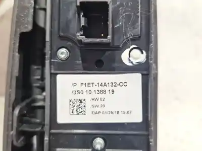 Peça sobressalente para automóvel em segunda mão botão / interruptor elevador vidro dianteiro esquerdo por ford focus iii 1.0 ecoboost referências oem iam f1et14a132cc  
