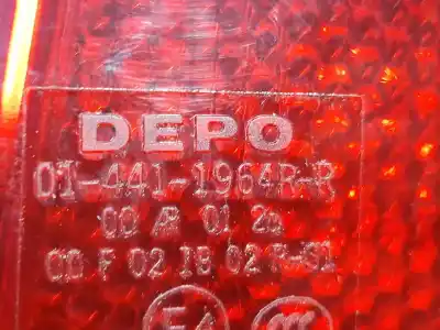 Second-hand car spare part right tailgate light for audi a4 b6 (8e2) 2.5 tdi quattro oem iam references 014411964r  