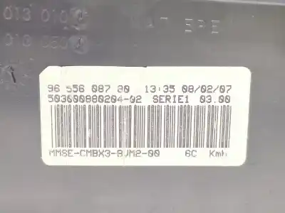 Peça sobressalente para automóvel em segunda mão quadrante por citroen c5 ii (rc_) 2.0 hdi (rcrhrh) referências oem iam 9655608780  