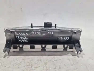 Peça sobressalente para automóvel em segunda mão quadrante por nissan note (e11e) 1.5 dci turbodiesel cat referências oem iam 9u55d26qht59  