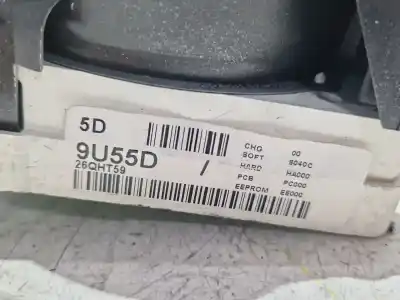 Peça sobressalente para automóvel em segunda mão quadrante por nissan note (e11e) 1.5 dci turbodiesel cat referências oem iam 9u55d26qht59  