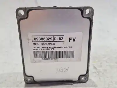 Peça sobressalente para automóvel em segunda mão centralina da bomba de injeção por daewoo lanos (klat) 1.3 referências oem iam 09388029  