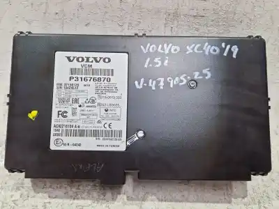 Piesă de schimb auto la mâna a doua modul electrotic pentru volvo xc40 (536) t3 referințe oem iam p31676870