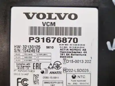 Second-hand car spare part electronic module for volvo xc40 (536) t3 oem iam references p31676870  