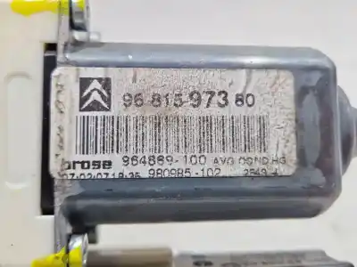 Автозапчастина б/у двигатель переднього ліва вікна для citroen c5 ii (rc_) 2.0 hdi (rcrhrh) посилання на oem iam 9681597380  