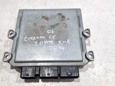 Peça sobressalente para automóvel em segunda mão centralina da bomba de injeção por citroen c5 ii (rc_) 2.0 hdi (rcrhrh) referências oem iam 9661642180  