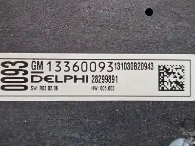 Автозапчастина б/у многофункційне управління для opel astra j gtc 2.0 cdti (08) посилання на oem iam 13360093  