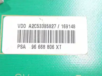 Peça sobressalente para automóvel em segunda mão quadrante por citroen c3 ii (sc_) 1.6 hdi referências oem iam 96668806xt  